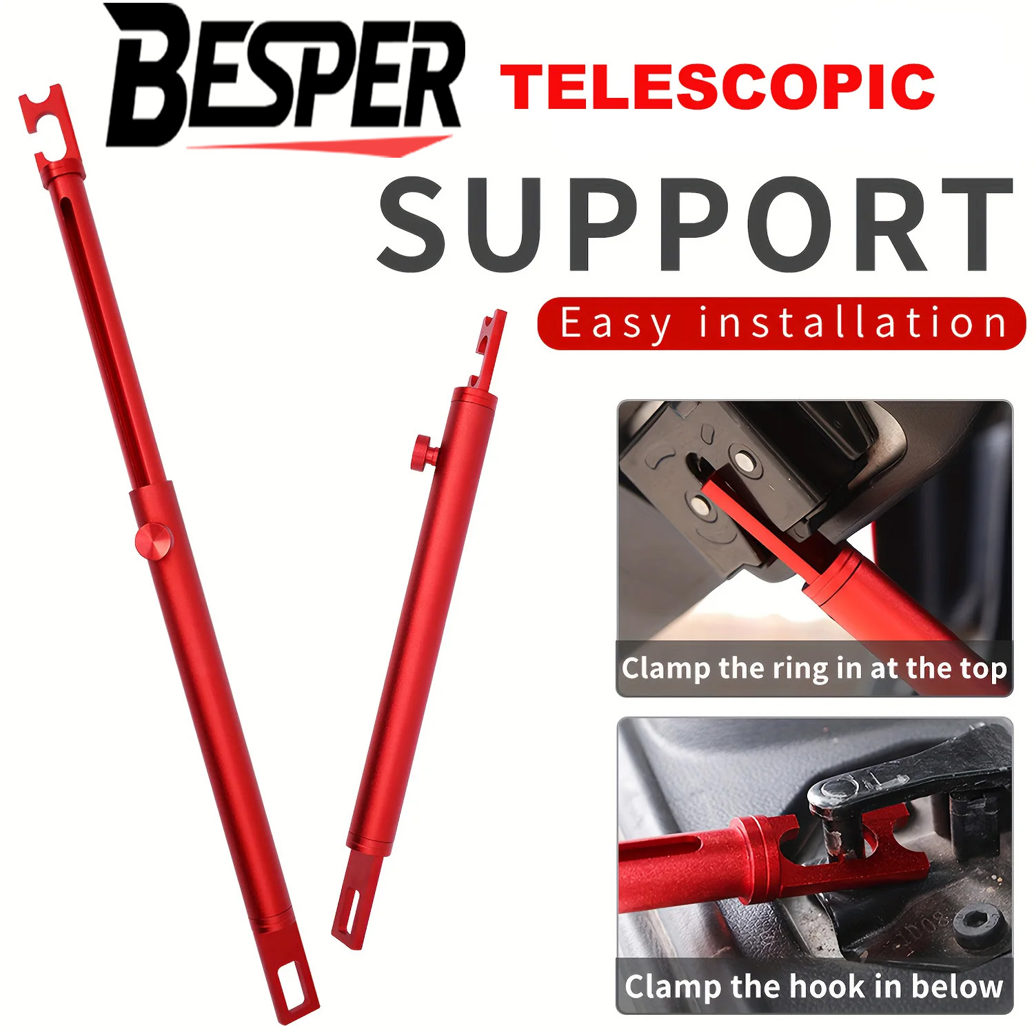 Dent Repair Puller - Barra di supporto telescopica per riparazione