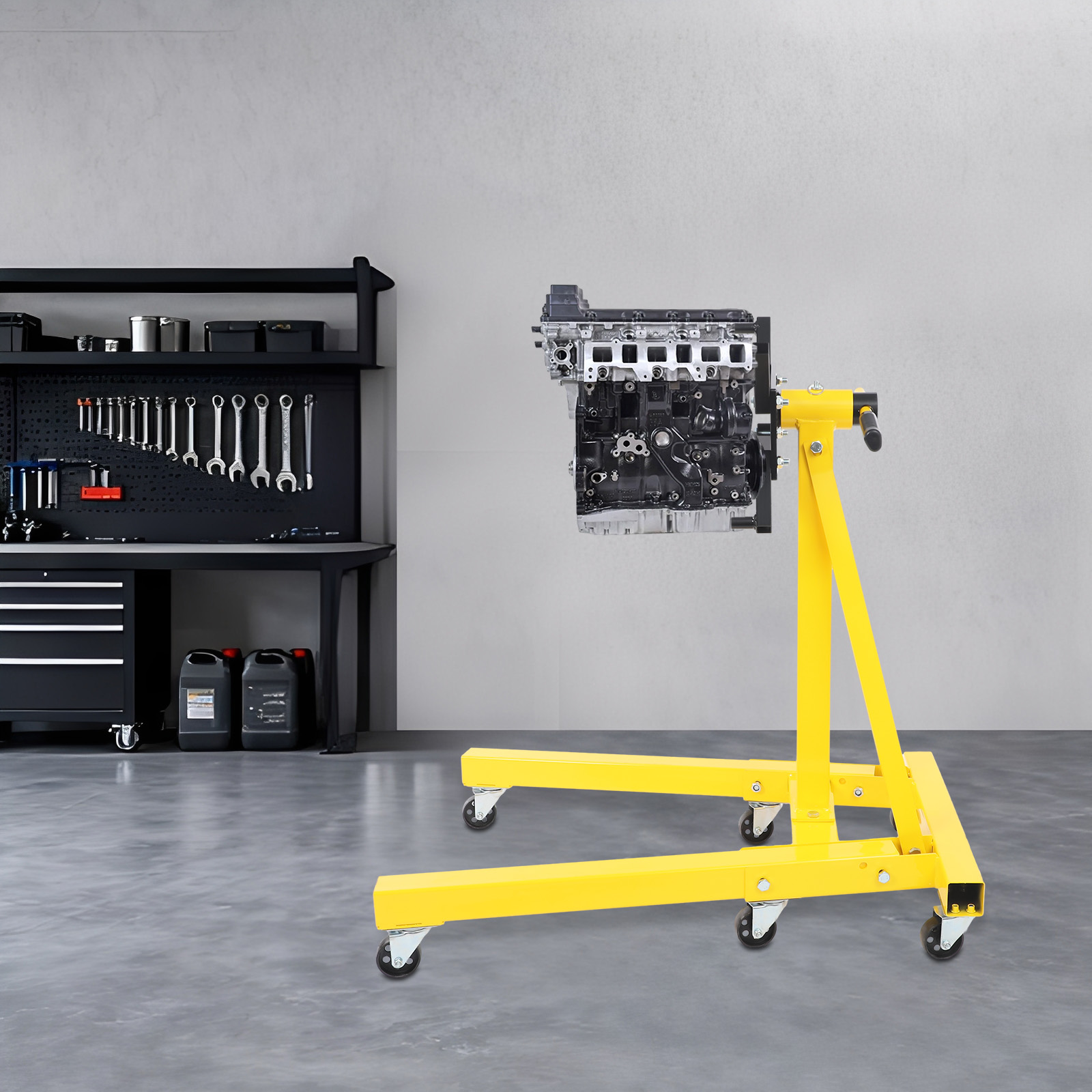 Engine Stand Heavy Duty - Supporto per Motore 2000 LB, Cavalletto
