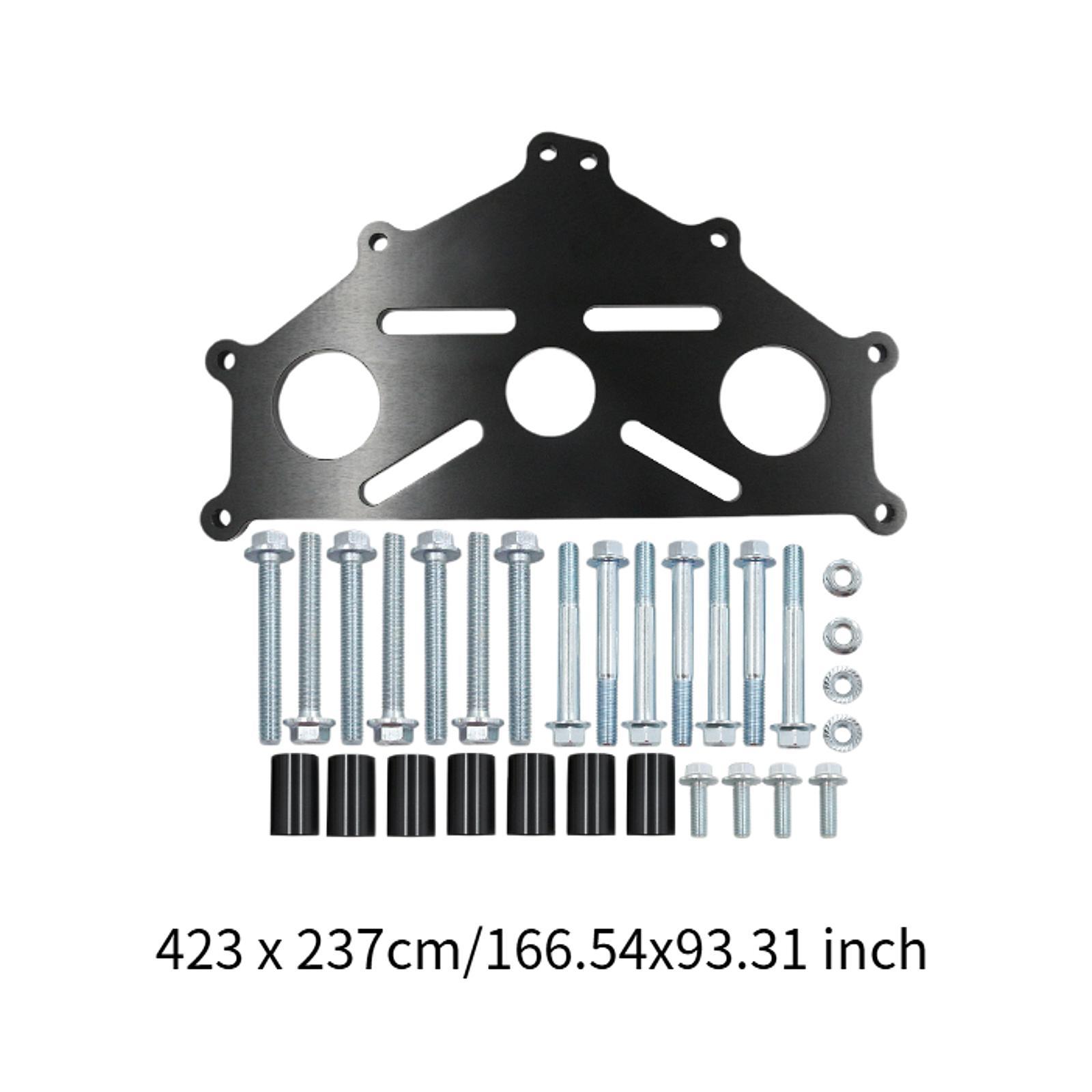 Engine Stand Heavy Duty - Piastra adattatrice per supporto motore, multifunzione,