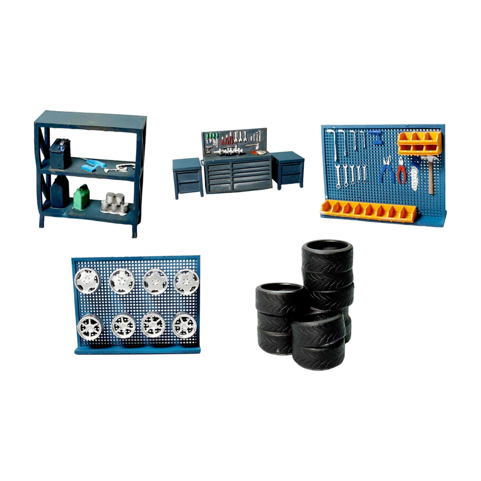 1/64 Diorama Accessorio per ga - Auto Repair Shop Layout recensione e prezzo