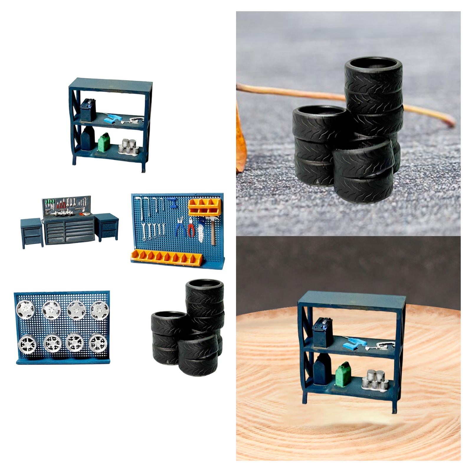 1/64 Diorama Accessorio per ga - Auto Repair Shop Layout recensione e prezzo