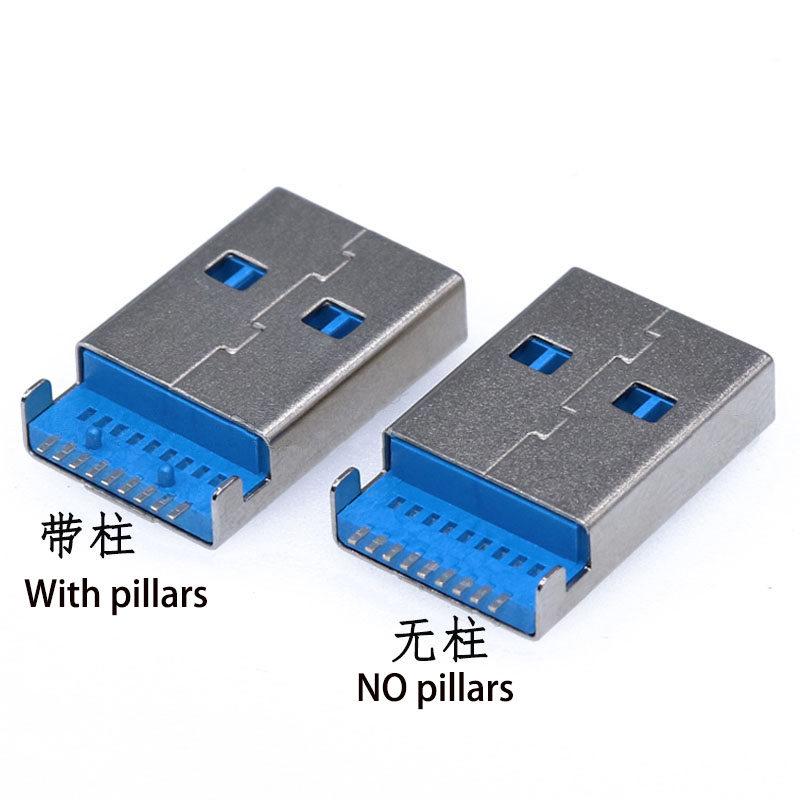 10PCS USB 3.0 Tipo A Spina Mas - Transmission Jack Adapter recensione e prezzo