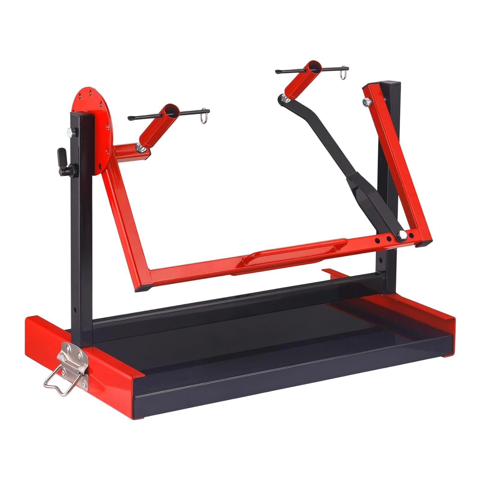 Supporto per Motore Moto Rosso - Engine Stand Heavy Duty recensione e prezzo