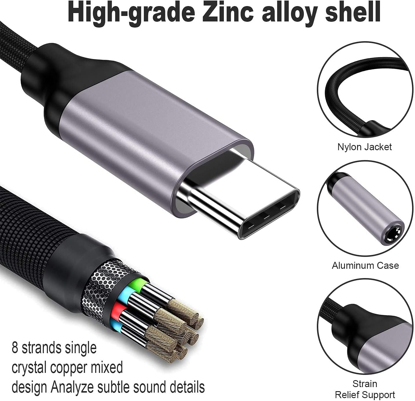 Adattatore Aux da USB tipo C a - Transmission Jack Adapter recensione e prezzo